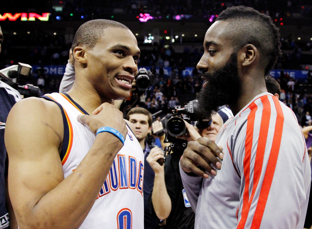 Russell Westbrook, James Harden