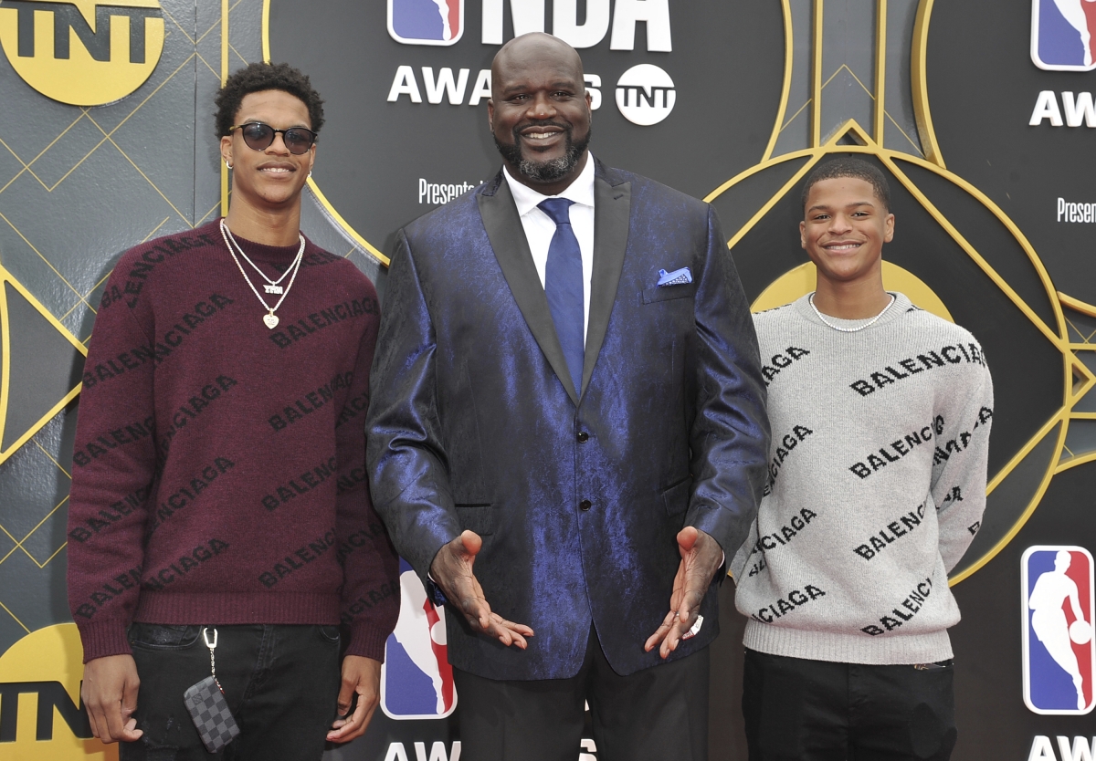 Shaquille O'neal, Shareef O'neal, Shaqir O'neal