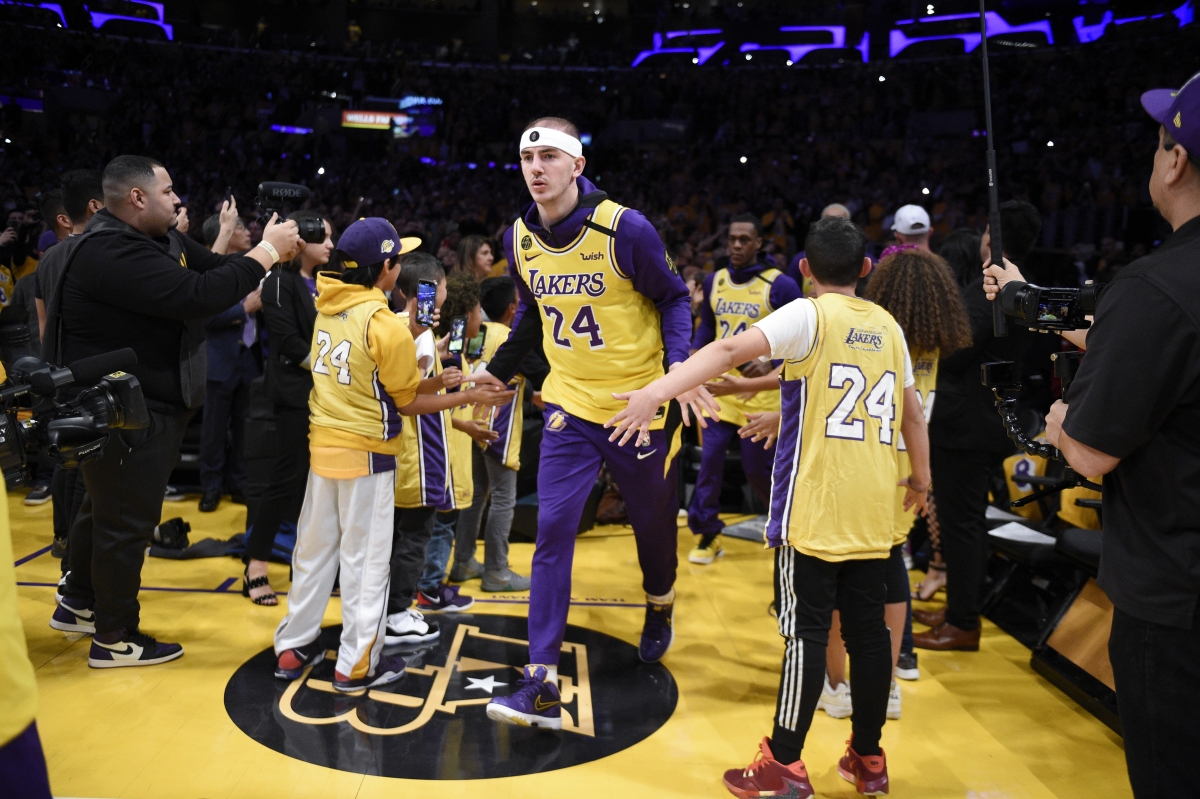 Trail Blazers Lakers Basketball