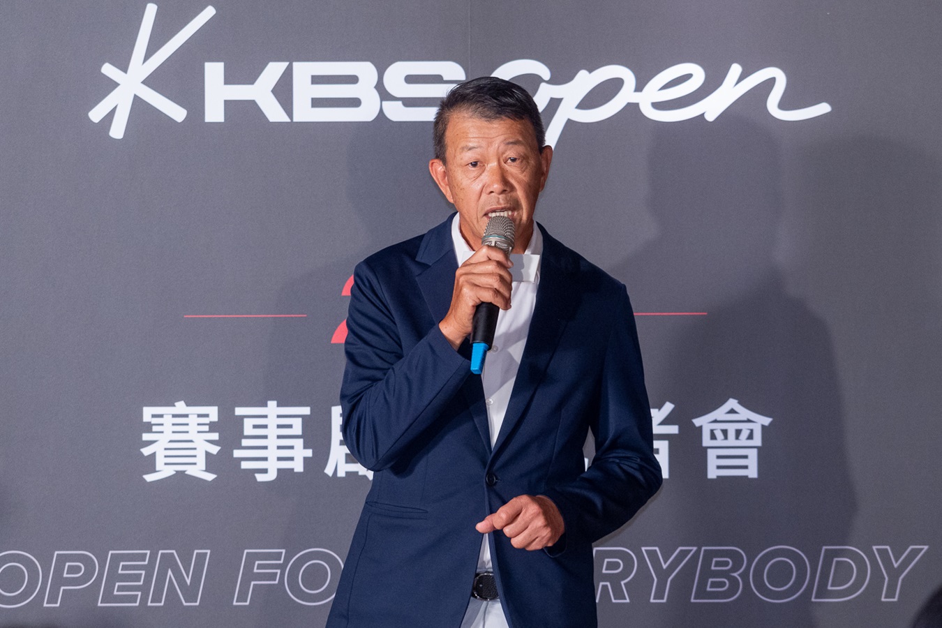 Tpga 台灣職業高爾夫協會理事長陳榮興樂見台灣專業高球賽事發展，kbs Open 獲 Tpga 認證，依循專業賽事規格舉辦，為台灣選手打造更多競技舞台。照片：kbs Taiwan提供