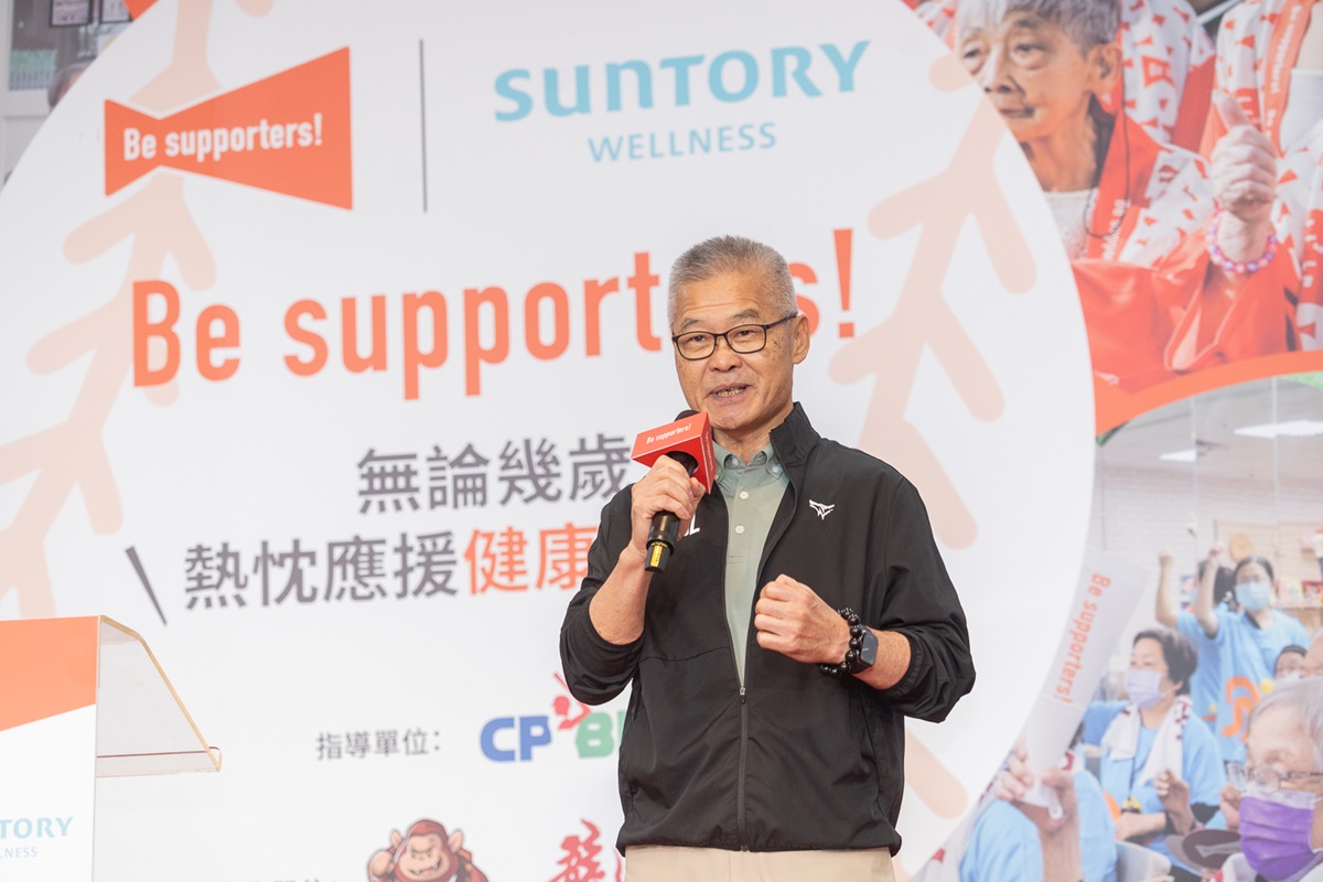 新聞照片2：中華職棒大聯盟楊清瓏秘書長親自出席現身力挺，高度肯定「be Supporters」計畫。