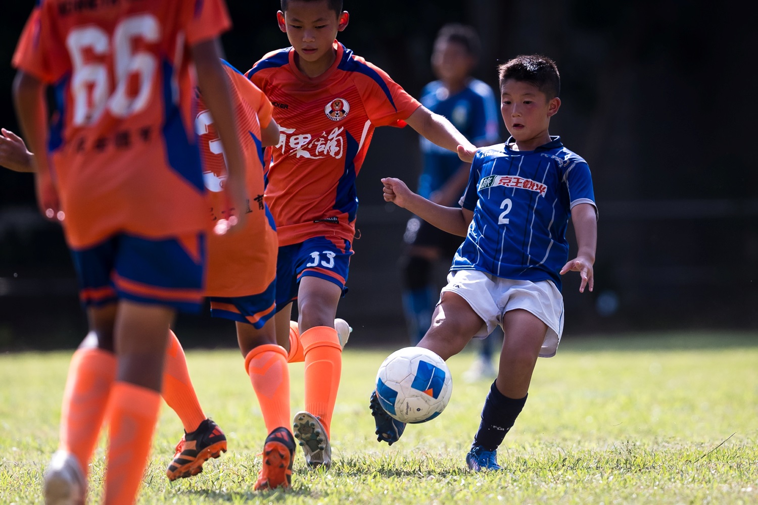 東京fc Toripletta陣中宮澤創選手表示來台灣踢天然草皮很開心。