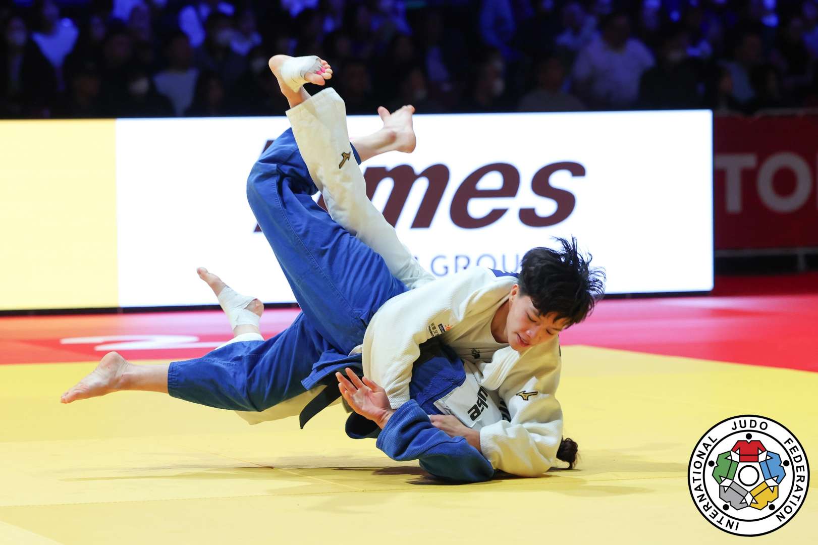 林真豪成功奪下個人生涯第一面大滿貫賽事獎牌圖片來源：ijf
